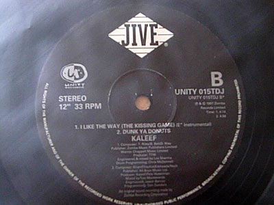 Kaleef : I Like The Way (The Kissing Game) (12")