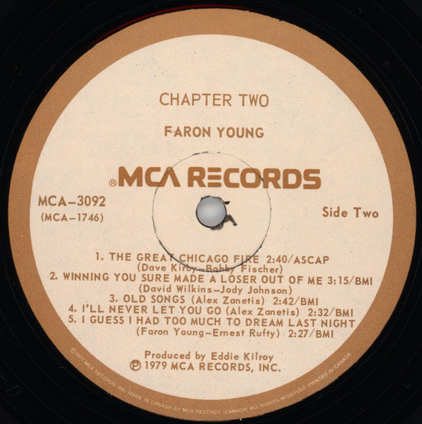 Faron Young : Chapter Two (LP, Album, Glo)