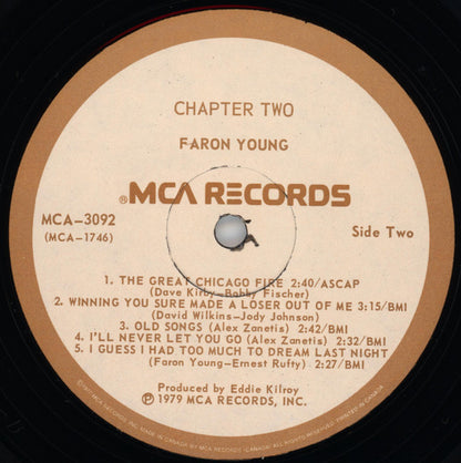 Faron Young : Chapter Two (LP, Album, Glo)