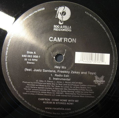Cam'ron : Hey Ma / Boy Boy (12")