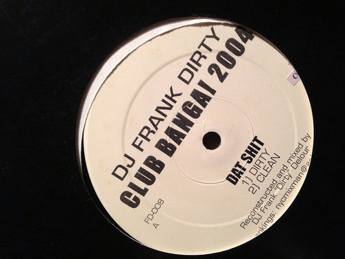 DJ Frank Dirty : Club Banga! 2004 (12")