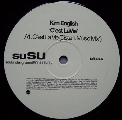 Kim English : C'est La Vie (12")