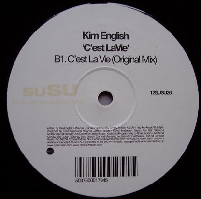 Kim English : C'est La Vie (12")
