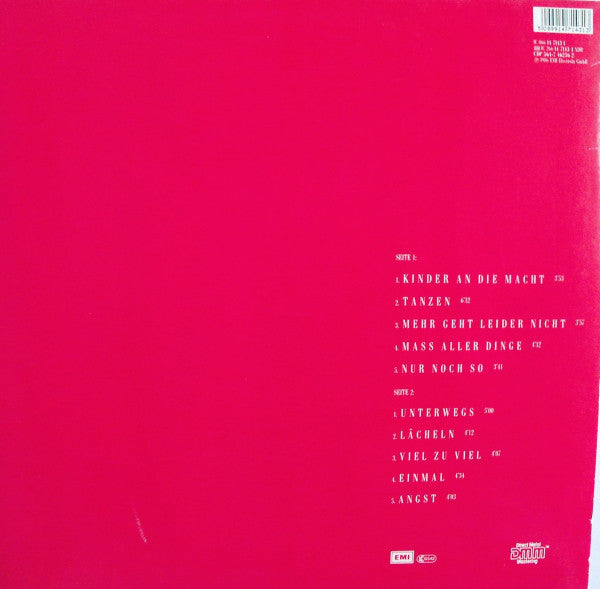 Herbert Grönemeyer : Sprünge (LP, Album, DMM)