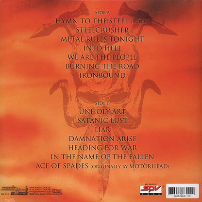 Hammercult : Steelcrusher (LP, Album, Ltd, 180)