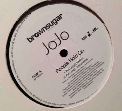 JoJo (15) : People Hold On (12", Single)