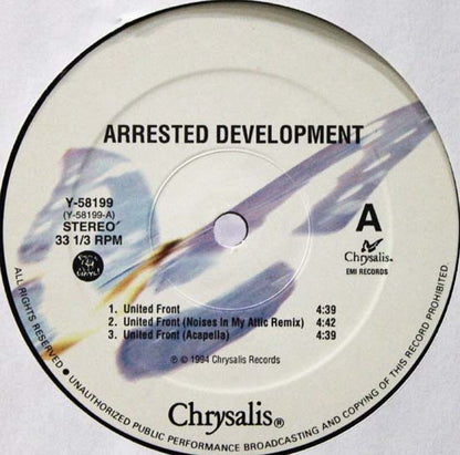 Arrested Development : United Front (12")