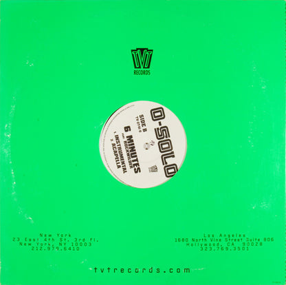 O-Solo Featuring Rockwilder : 6 Minutes (12")