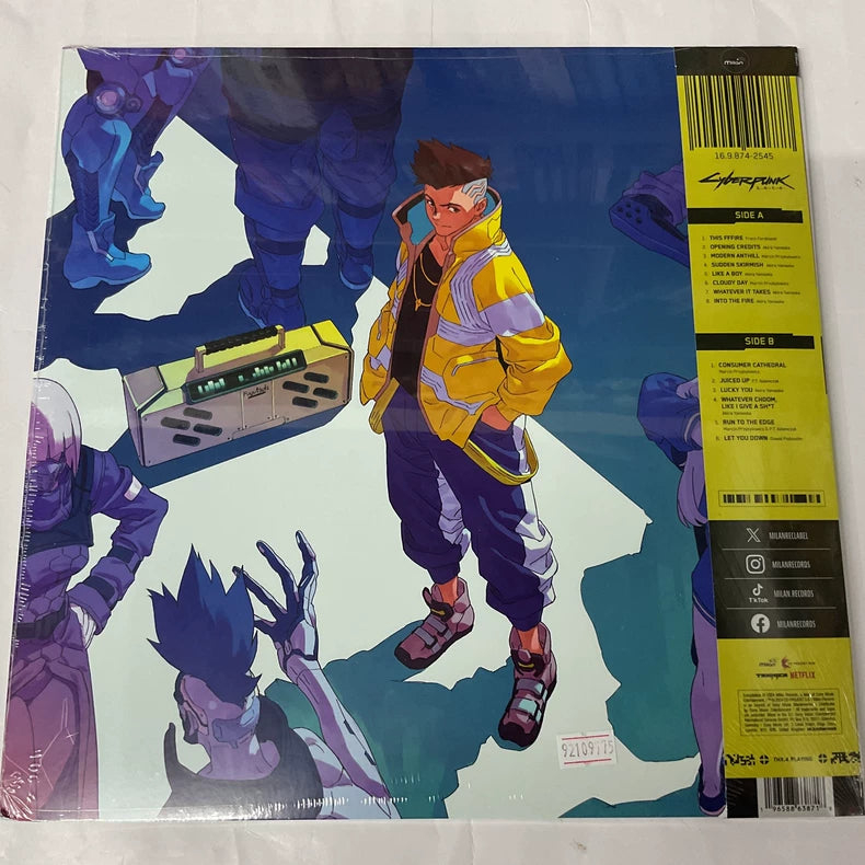 Cyberpunk: Edgerunners – Original Series Soundtrack – Purple 180g Vinyl LP, Sealed