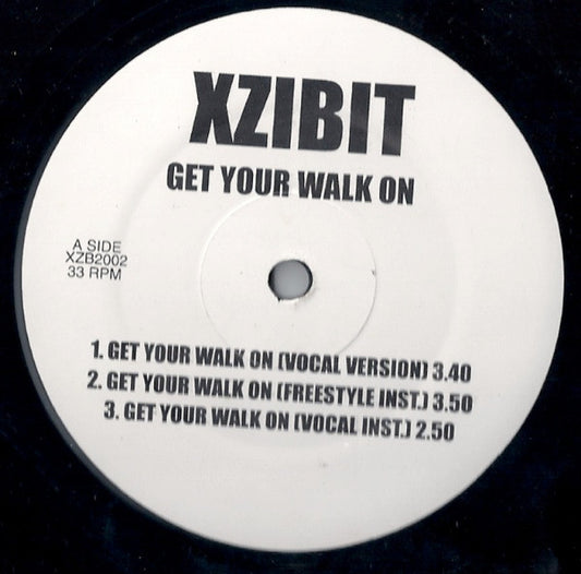 Xzibit : Get Your Walk On (12")