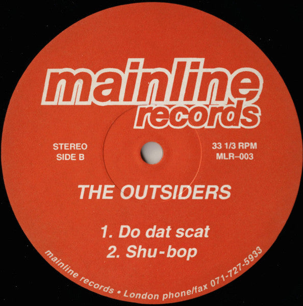 The Outsiders : Beyond The Ego (12")