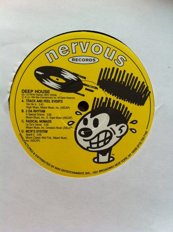 Various : Deep House : Nervous Breakdown Volume 2 (LP, Comp)