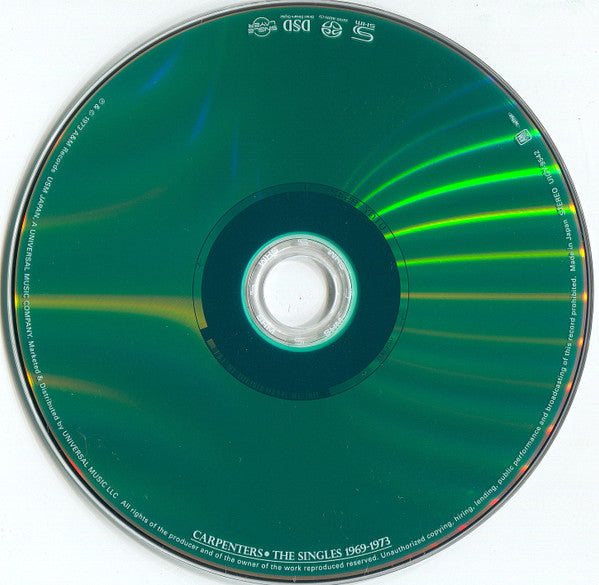 Carpenters : The Singles 1969-1973 (SACD, Album, Comp, RE, RM, SHM)