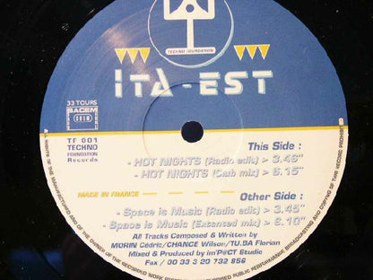 Ita-Est : Hot Nights (12")