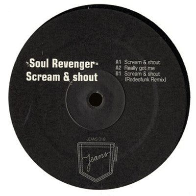 Soul Revenger : Scream & Shout (12", Advance, Ltd, Num, TP)