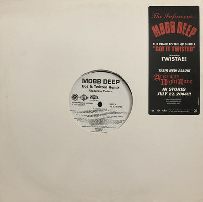 Mobb Deep Featuring Twista : Got It Twisted Remix (12", Single, Promo)