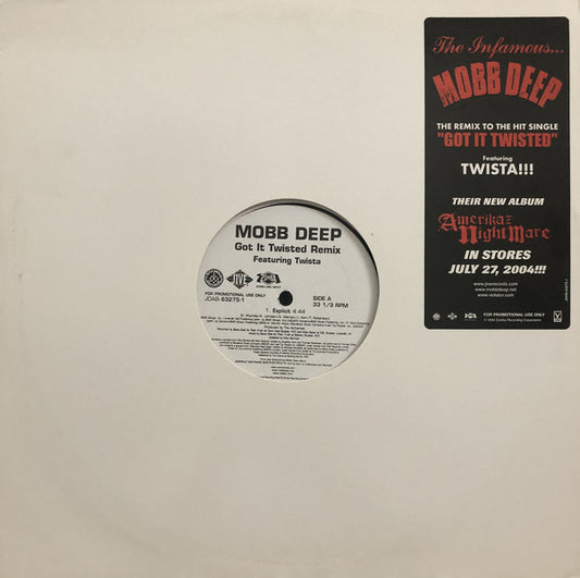 Mobb Deep Featuring Twista : Got It Twisted Remix (12", Single, Promo)
