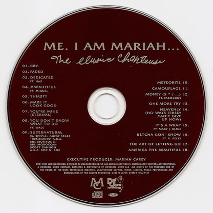 Mariah Carey : Me. I Am Mariah ...The Elusive Chanteuse (CD, Album, Dlx)