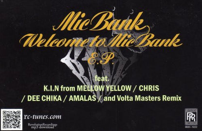 Mic Bank : Welcome To Mic Bank E.P. (12", EP)