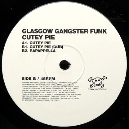 Glasgow Gangster Funk : Cutey Pie (12")