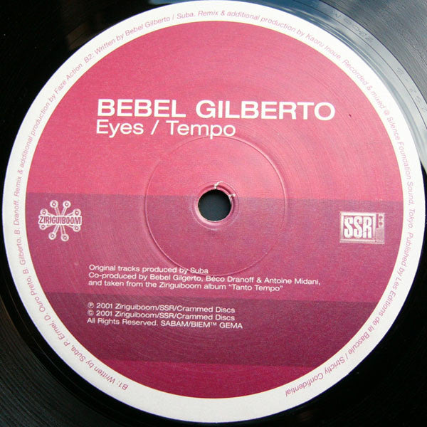 Bebel Gilberto : Eyes / Tempo (12")