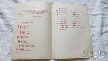 The Three Musketeers - Shanghai People's Art Theatre Program