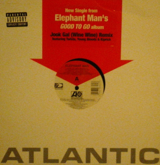 Elephant Man : Jook Gal (Wine Wine) (Remix) (12", Single)