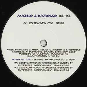 Angello & Ingrosso* : 82-83 (12", S/Sided, Gen)