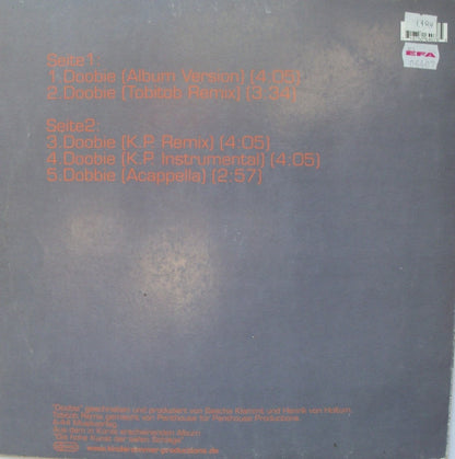 Kinderzimmer Productions : Doobie (12")