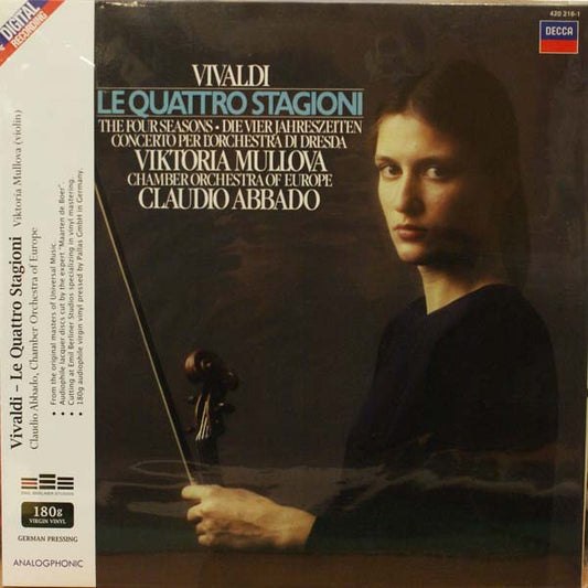 Vivaldi*, Viktoria Mullova, Chamber Orchestra Of Europe*, Claudio Abbado : Le Quattro Stagioni = The Four Seasons = Die Vier Jahreszeiten, Concerto Per L'Orchestra Di Dresda (LP, RE, 180)