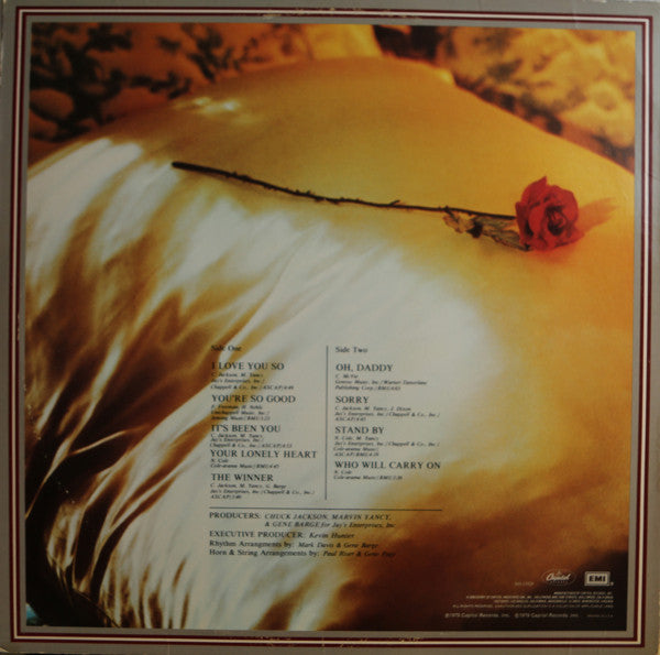 Natalie Cole : I Love You So (LP, Album, All)
