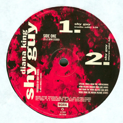 Diana King : Shy Guy (12", Single)