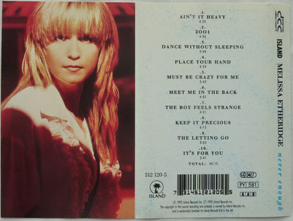 Melissa Etheridge : Never Enough (DCC, Album)