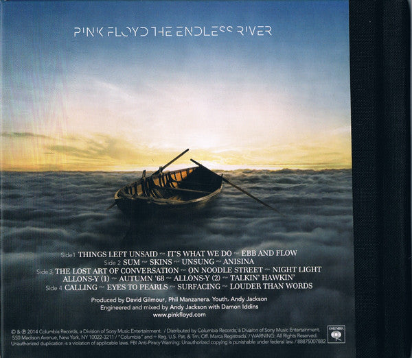 Pink Floyd : The Endless River (CD, Album, Dig)