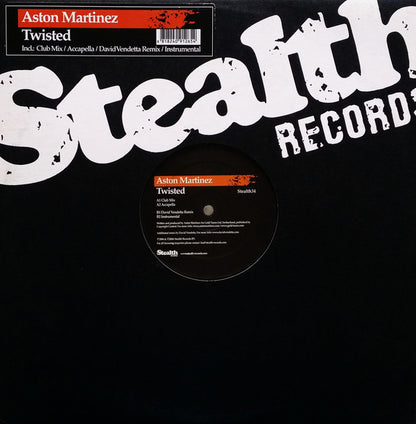 Aston Martinez : Twisted (12")