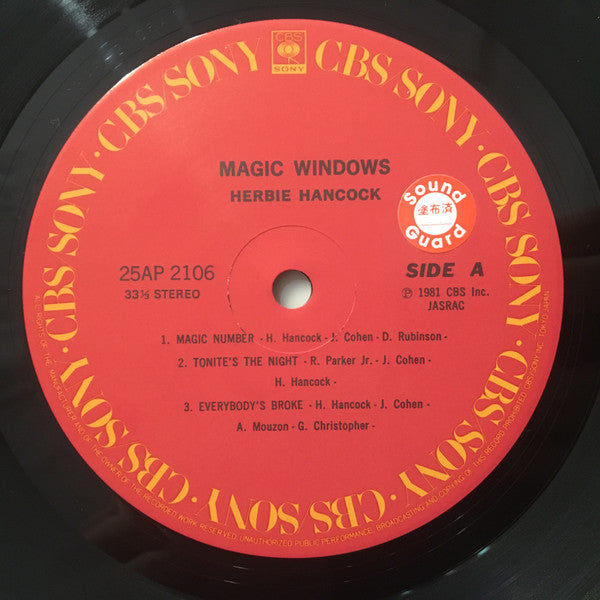 Herbie Hancock : Magic Windows (LP, Album)