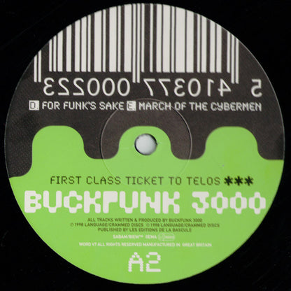 Buckfunk 3000 : First Class Ticket To Telos (2x12", Album)