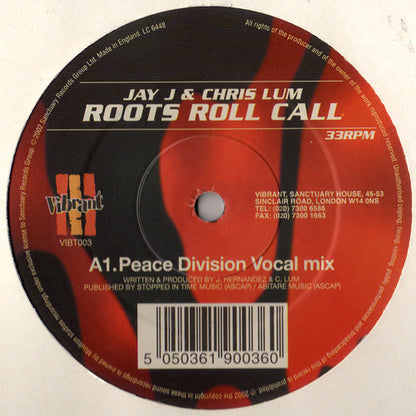 Jay J & Chris Lum* : Roots Roll Call (12")