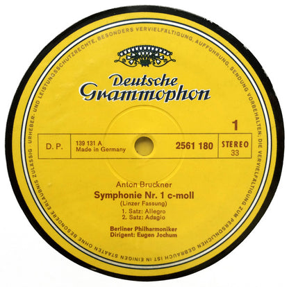 Anton Bruckner – Eugen Jochum, Berliner Philharmoniker, Symphonie-Orchester des Bayerischen Rundfunks : 9 Symphonies (12xLP + Box, Lin)