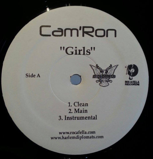 Cam'ron : Girls (12", Promo, W/Lbl)