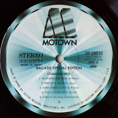 Commodores : Ballade  (LP, Comp)
