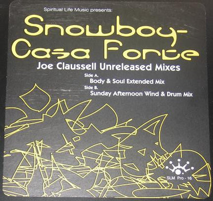Snowboy : Casa Forte (12", Promo)