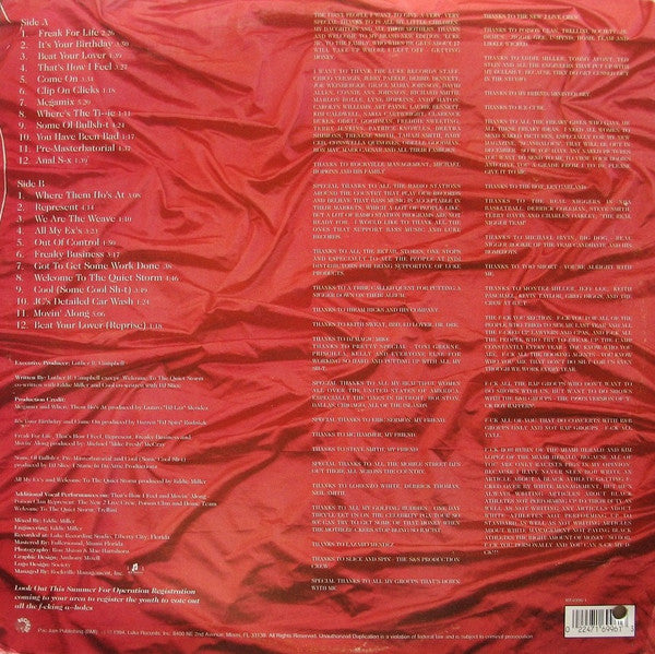 Luke : Freak For Life - 6996 (2xLP, Album, Promo)