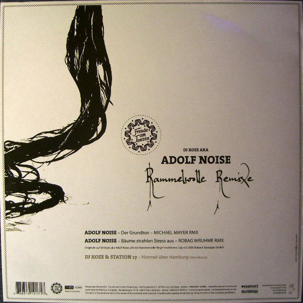 Adolf Noise : Rammelwolle Remixe (12")