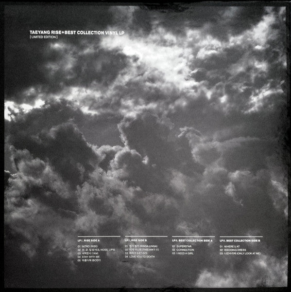 Taeyang : Taeyang Rise + Best Collection Vinyl LP (2xLP, Album, Comp, Ltd, Num + Box, Ltd, Num)