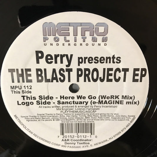 Perry* : The Blast Project EP (12")