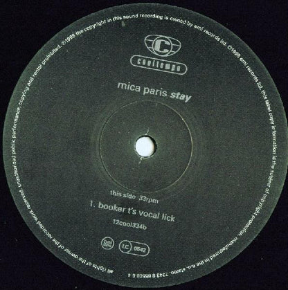 Mica Paris : Stay (12")