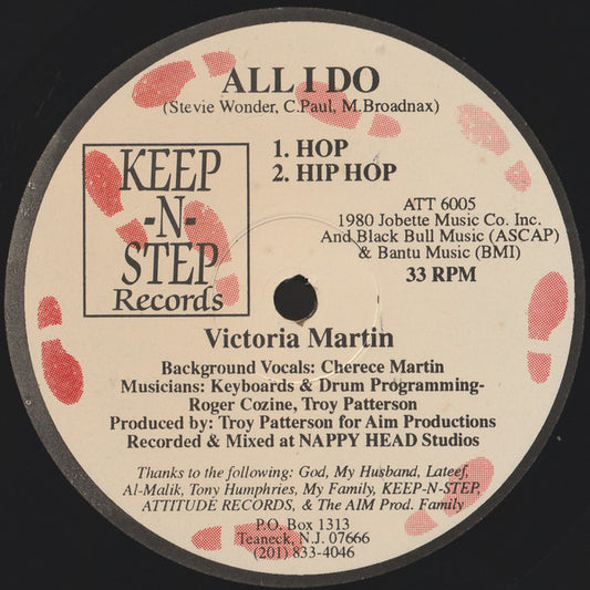Victoria Martin* : All I Do (12")