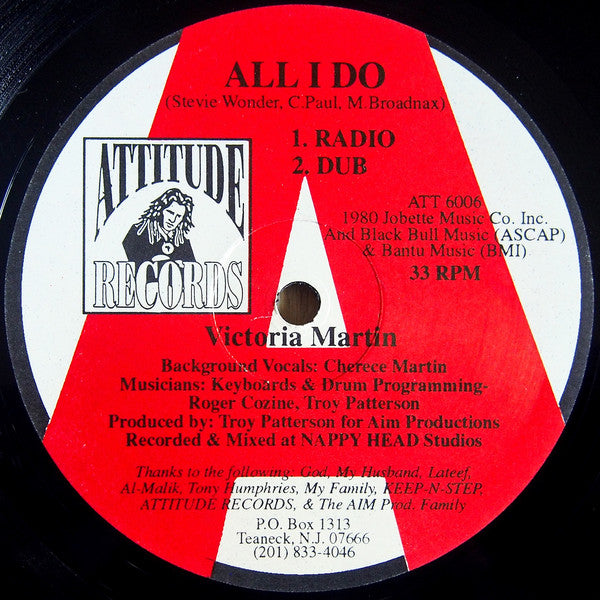 Victoria Martin* : All I Do (12")