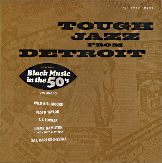 Various : Tough Jazz From Detroit (LP, Album, Comp, Mono)